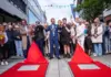 Celebrating Norwegian Cinema: Anders Danielsen Lie and Anne Marie Ottersen Immortalized at the Haugesund Walk of Fame